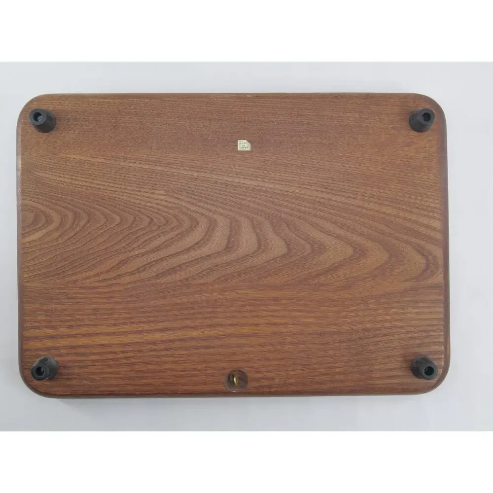 Vintage Wooden Cheese Board Charcuterie Meat Wine Tray Retro Ceramic Goodwood